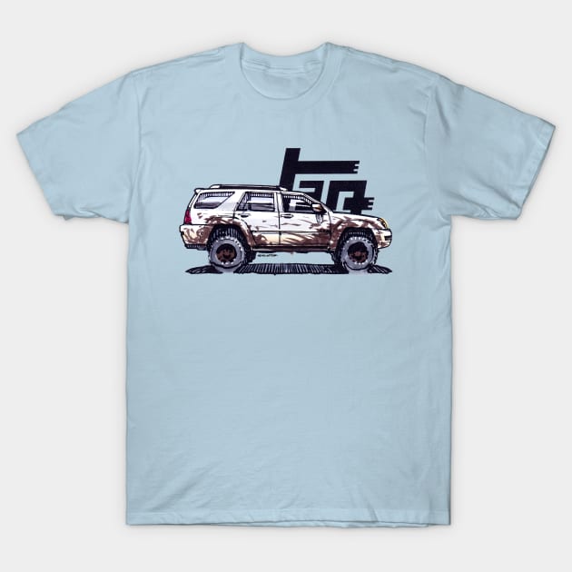 4th Gen 4Runner TRD - Ghost T-Shirt by robert1117